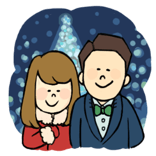 Christmas and New Year in Japan sticker #2384506