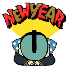 Christmas and New Year in Japan sticker #2384517