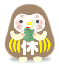 Mr.Happy Dharma sticker #2384643