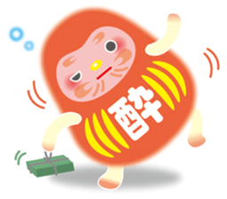 Mr.Happy Dharma sticker #2384645