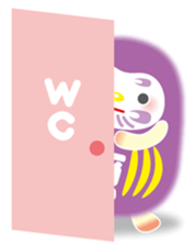 Mr.Happy Dharma sticker #2384648