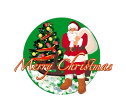 Happy Christmas Sticker set sticker #2384658