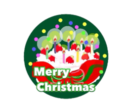 Happy Christmas Sticker set sticker #2384665