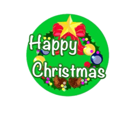 Happy Christmas Sticker set sticker #2384666