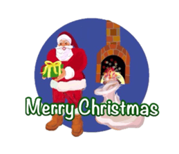 Happy Christmas Sticker set sticker #2384667