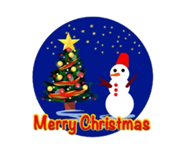 Happy Christmas Sticker set sticker #2384670