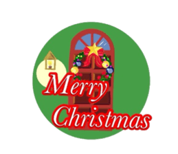 Happy Christmas Sticker set sticker #2384672