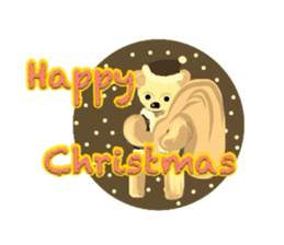Happy Christmas Sticker set sticker #2384679