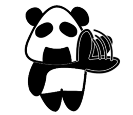 omusubi panda sticker #2385859