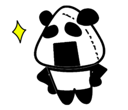 omusubi panda sticker #2385861