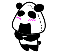 omusubi panda sticker #2385865