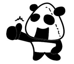omusubi panda sticker #2385867