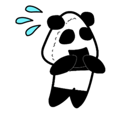 omusubi panda sticker #2385870