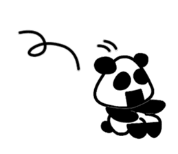 omusubi panda sticker #2385883