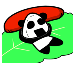 omusubi panda sticker #2385884