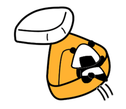 omusubi panda sticker #2385886