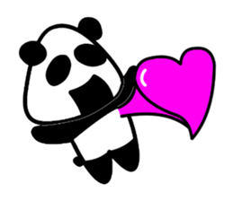 omusubi panda sticker #2385887