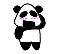 omusubi panda sticker #2385888