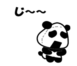 omusubi panda sticker #2385891