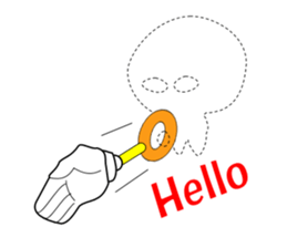 The True Intention of the Invisible Man sticker #2385921