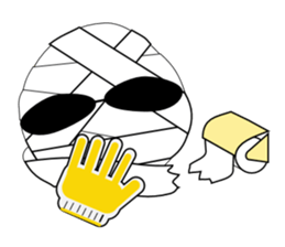 The True Intention of the Invisible Man sticker #2385932