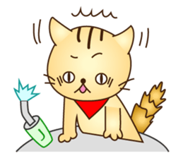 pretty cat NYANPEI sticker #2386025