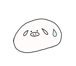 Steamed meat bun. sticker #2386560