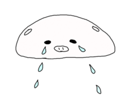 Steamed meat bun. sticker #2386565