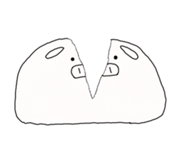 Steamed meat bun. sticker #2386571