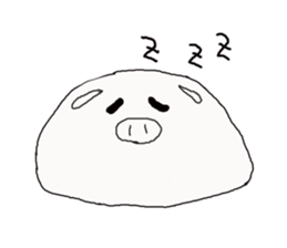 Steamed meat bun. sticker #2386572