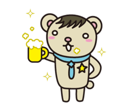 Elite bear Eric sticker #2386626