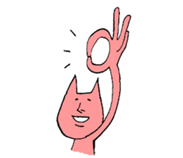 Tohoku dialect of Hitoneko sticker #2387280