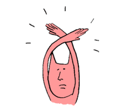 Tohoku dialect of Hitoneko sticker #2387281