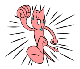 Tohoku dialect of Hitoneko sticker #2387285