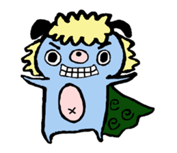 dogbear2 sticker #2388578