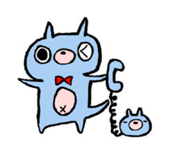 dogbear2 sticker #2388580