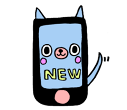 dogbear2 sticker #2388599