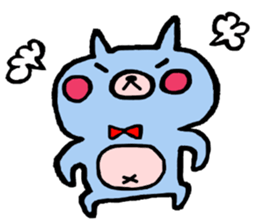 dogbear2 sticker #2388602