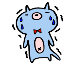 dogbear2 sticker #2388605