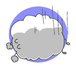 Dust rabbit.(5) sticker #2388746