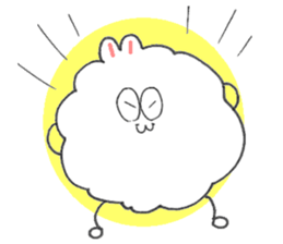 Dust rabbit.(5) sticker #2388751