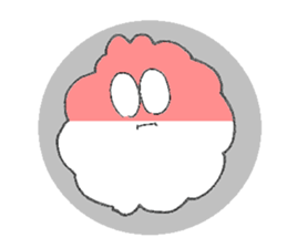 Dust rabbit.(5) sticker #2388761