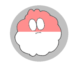 Dust rabbit.(5) sticker #2388761