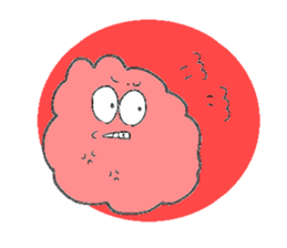 Dust rabbit.(5) sticker #2388762