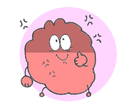 Dust rabbit.(5) sticker #2388763