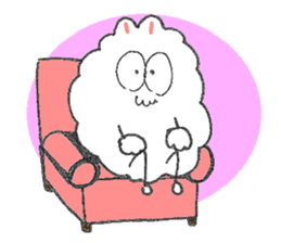 Dust rabbit.(5) sticker #2388767