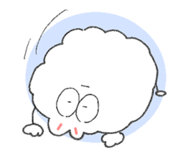 Dust rabbit.(5) sticker #2388768