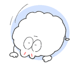 Dust rabbit.(5) sticker #2388768