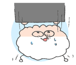 Dust rabbit.(5) sticker #2388770