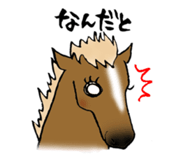 Arrogant horse sticker #2389219